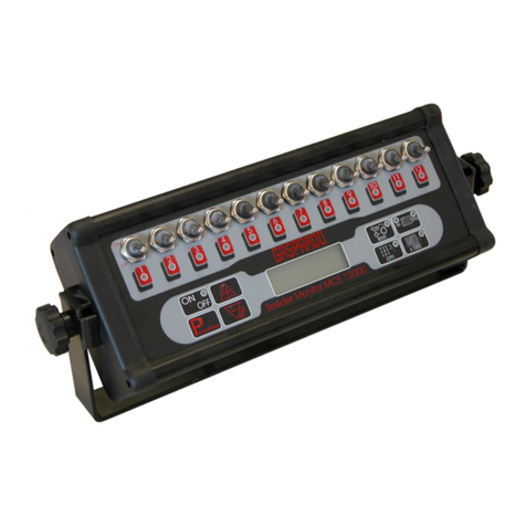 Gaspardo MCE 6000 User manual