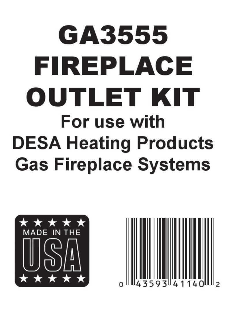 Desa GA3555 installation instructions