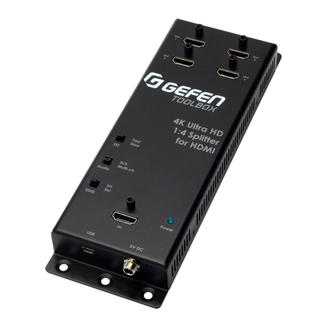 Gefen GTB-HD4K2K-142C-BLK User manual Gefen GTB-HD4K2K-142C-BLK User manual