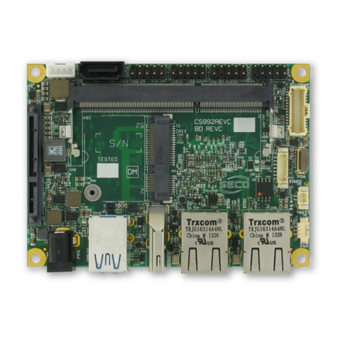 Seco SBC-992-pITX user manual Seco SBC-992-pITX user manual