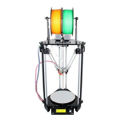 Geeetech Delta Rostock mini G2 pro Building instructions
