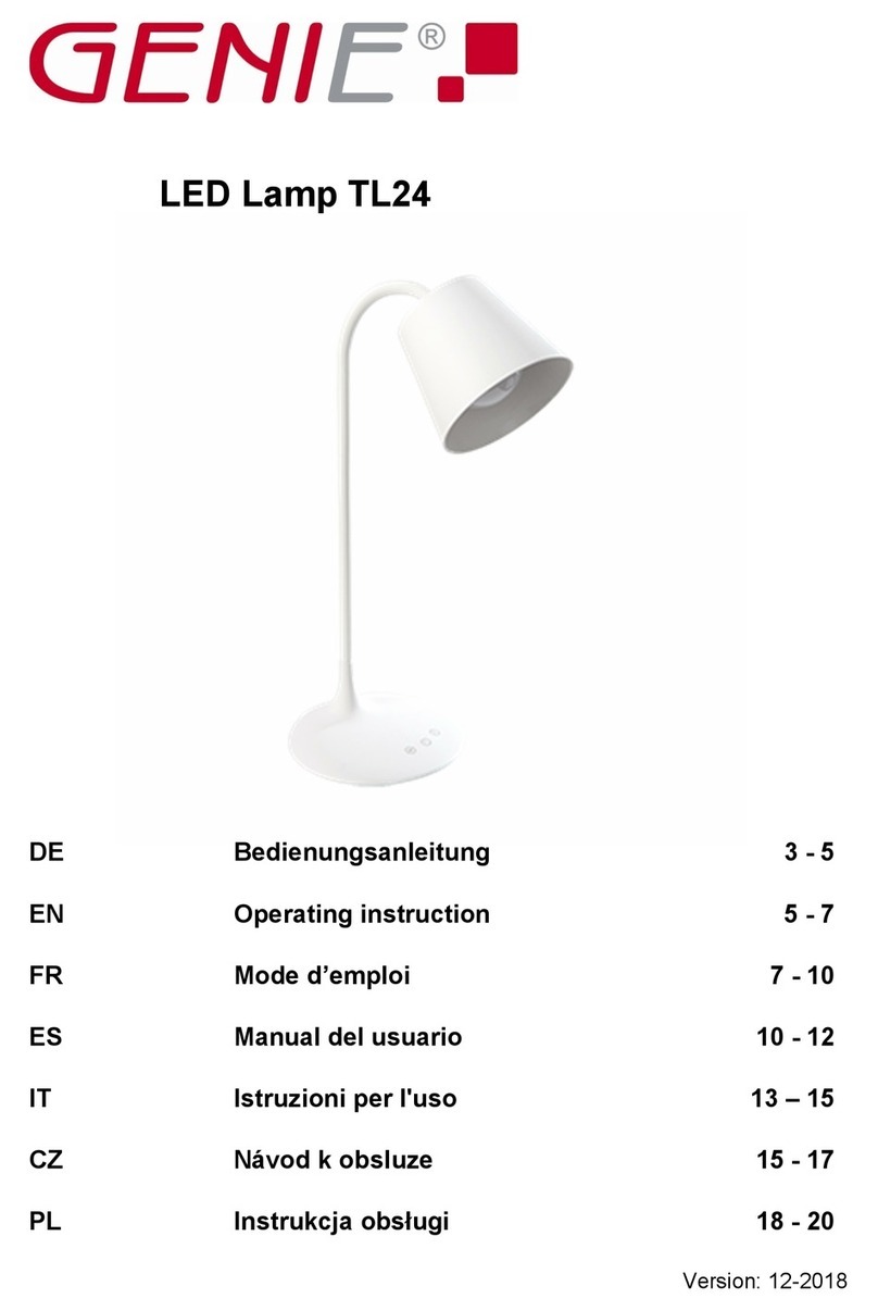 Genie TL24 User manual