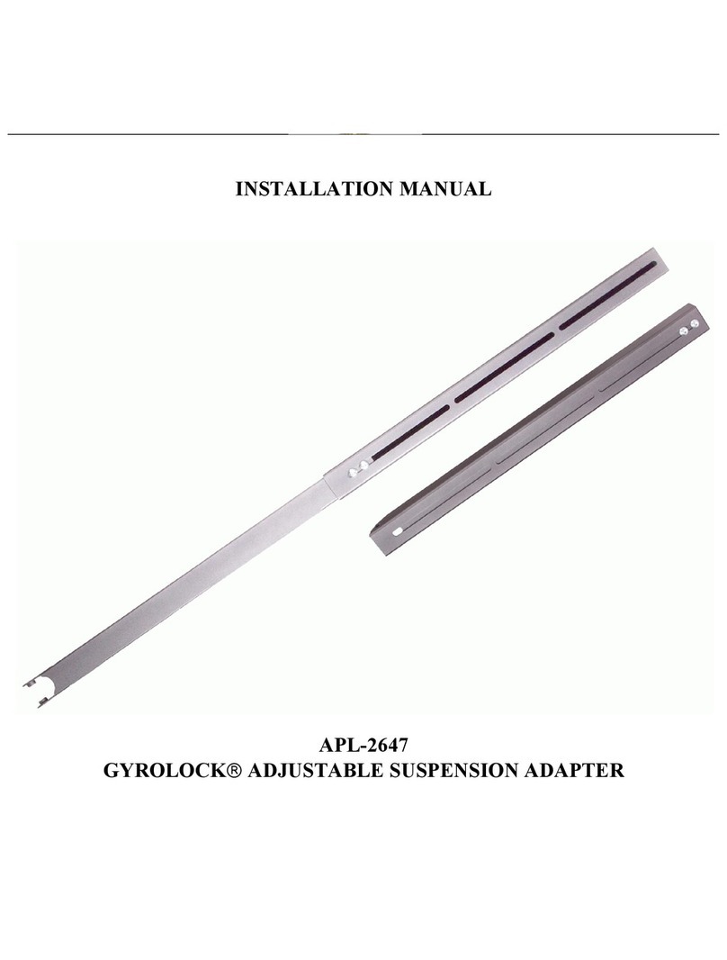 Premier Mounts APL-2647 installation manual
