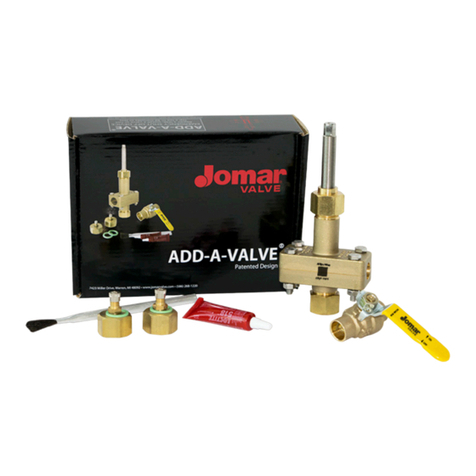 JOMAR Add-A-Valve installation instructions