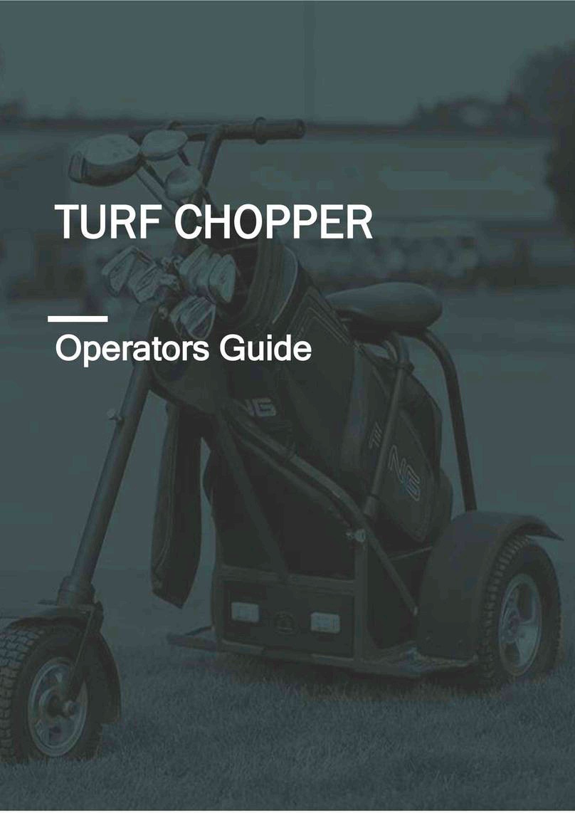 Turf Chopper TC Split Frame Operator's guide