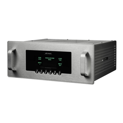 Audio Research Reference Phono 3 User manual