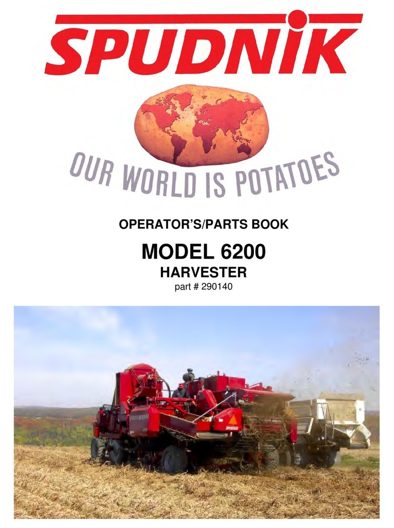 Spudnik 6200 Operator's / Parts Book