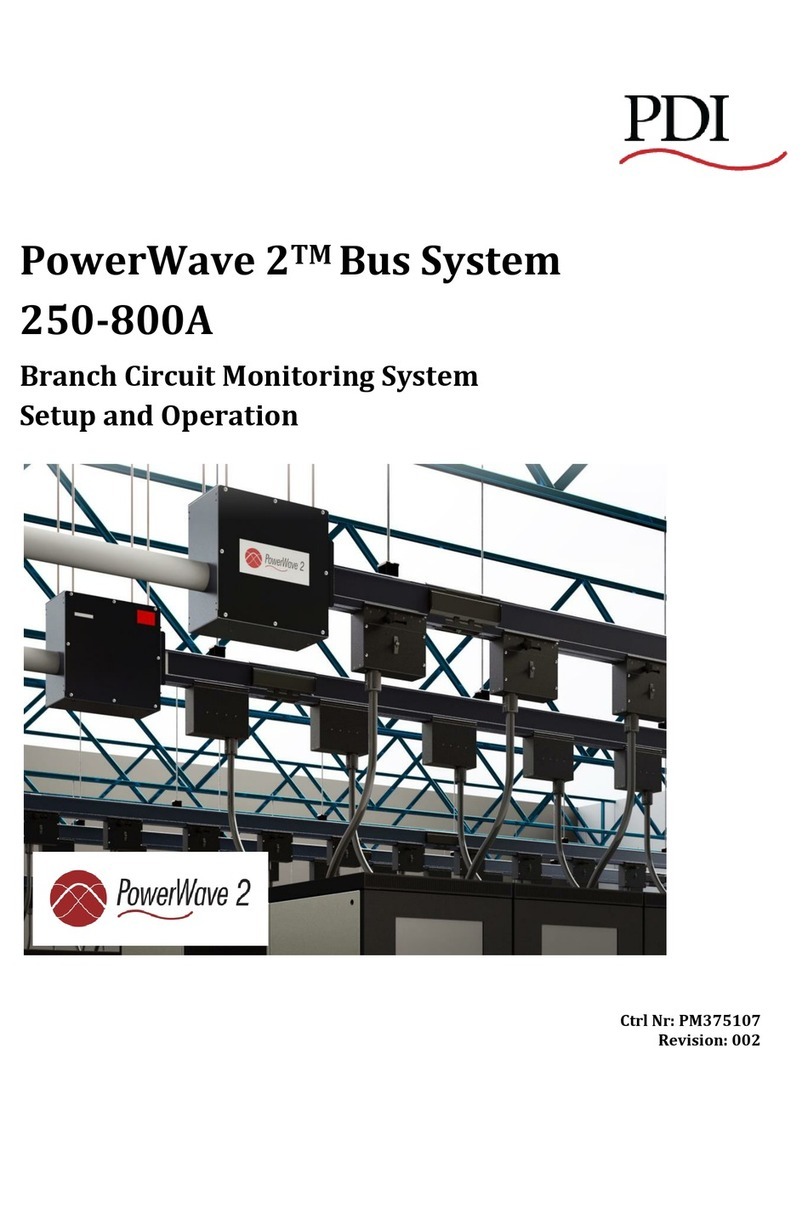 PDi PowerWave 2 Busway Setup and operation