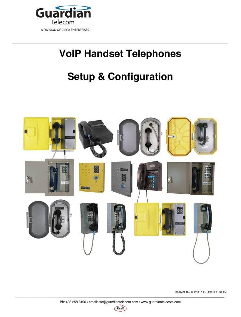 Guardian Telecom ACR-11-V Set up and configuration