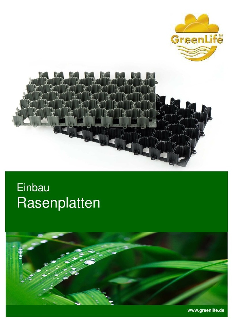 Greenlife areal Maxima Plus installation manual