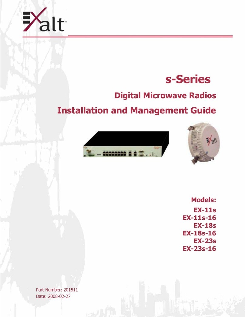 Exalt S Series Installation and management guide