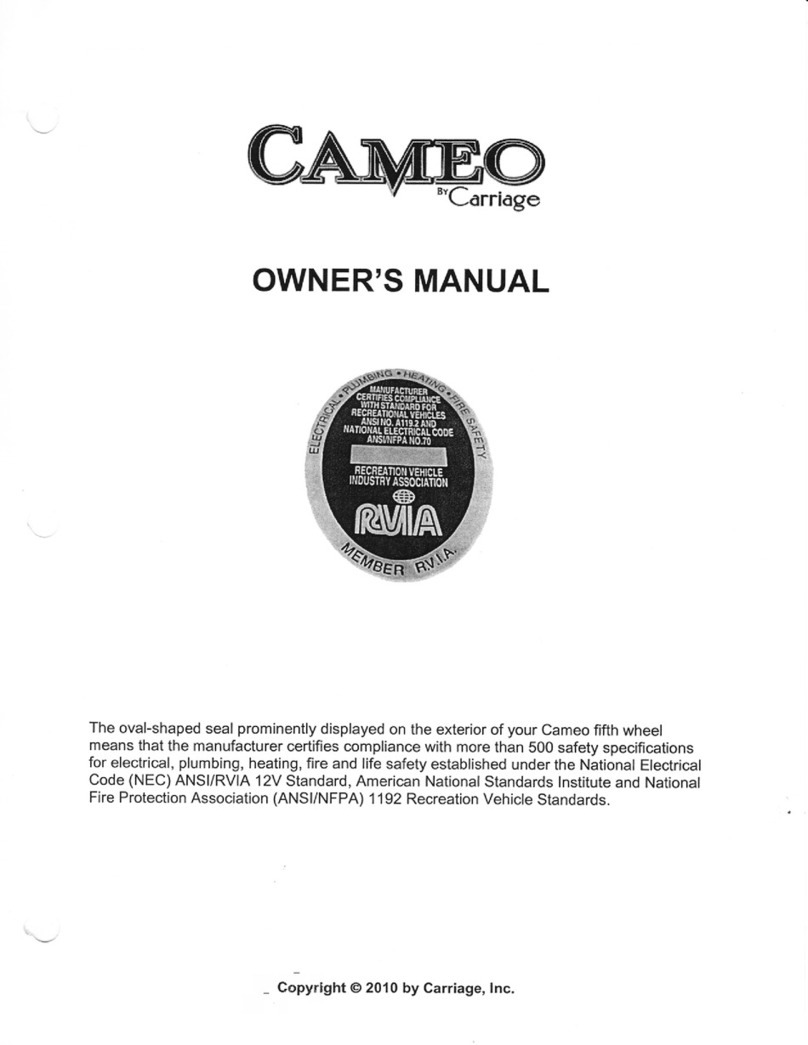 Carriage Cameo owner's manual