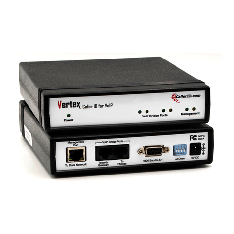 CallerID Vertex installation guide