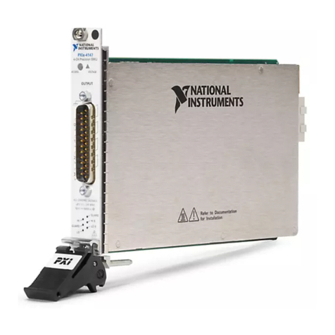 National Instruments PXIe-4147 Getting started guide