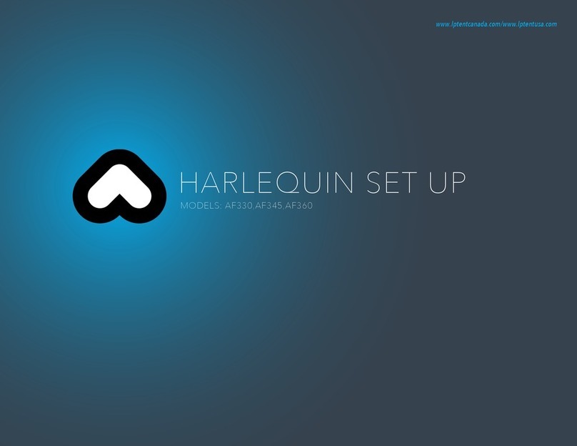 Harlequin AF330 Setup instructions