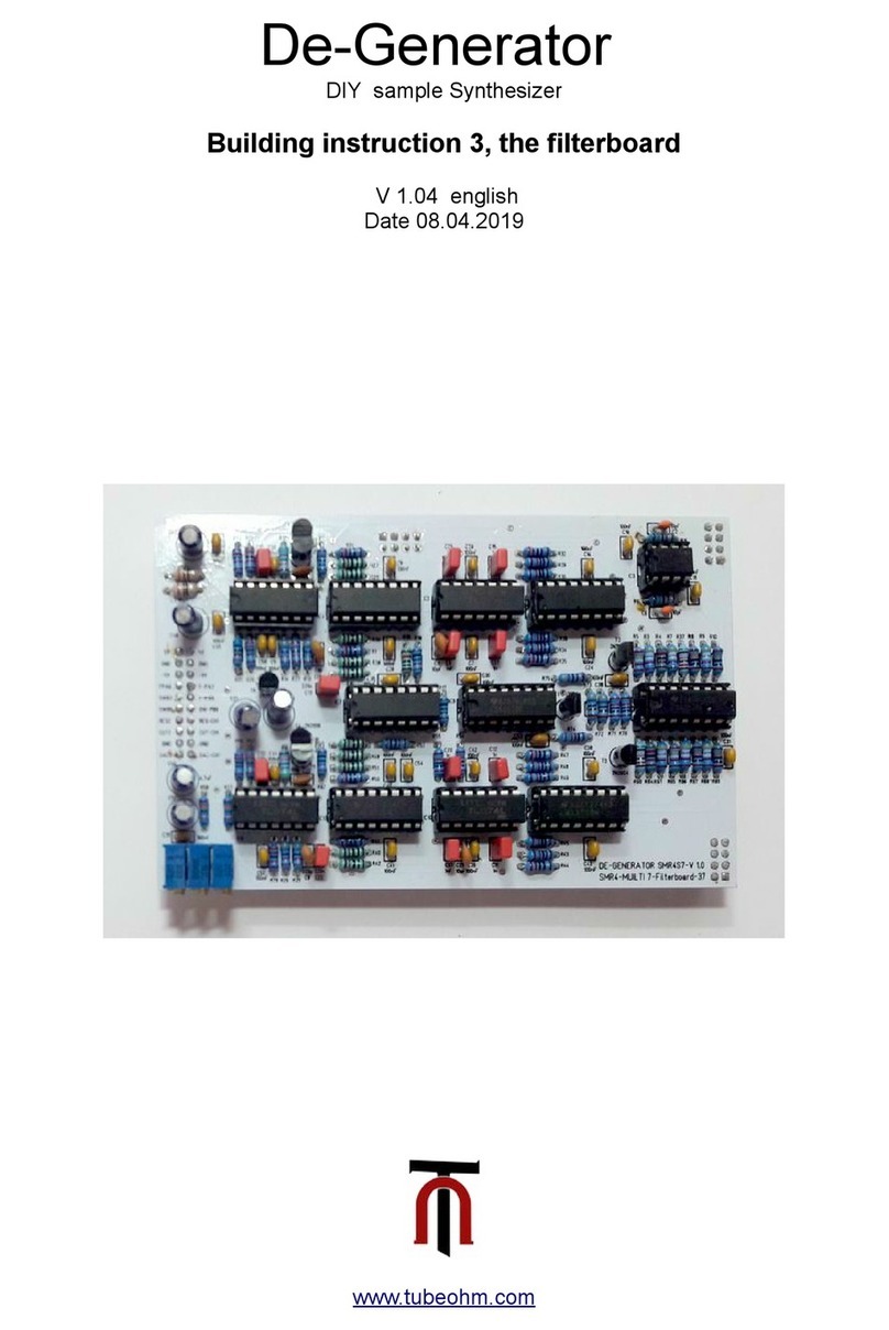TubeOhm De-Generator Building Instruction