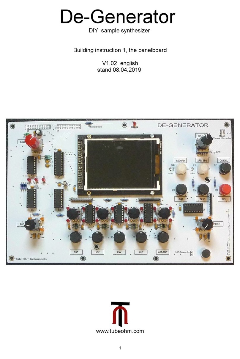 TubeOhm De-Generator Building Instruction
