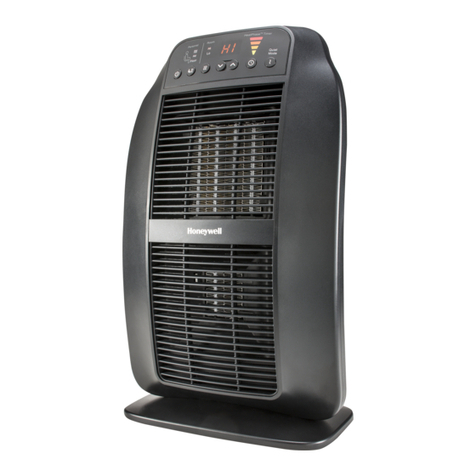 Honeywell HeatGenius HCE840 Series Quick guide