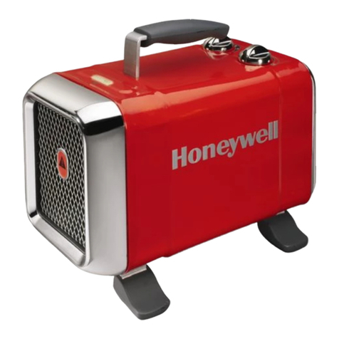 Honeywell HZ-510 - Professional Series Ceramic Heater Quick guide