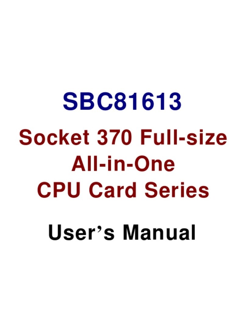 AXIOMTEK SBC81613 User manual