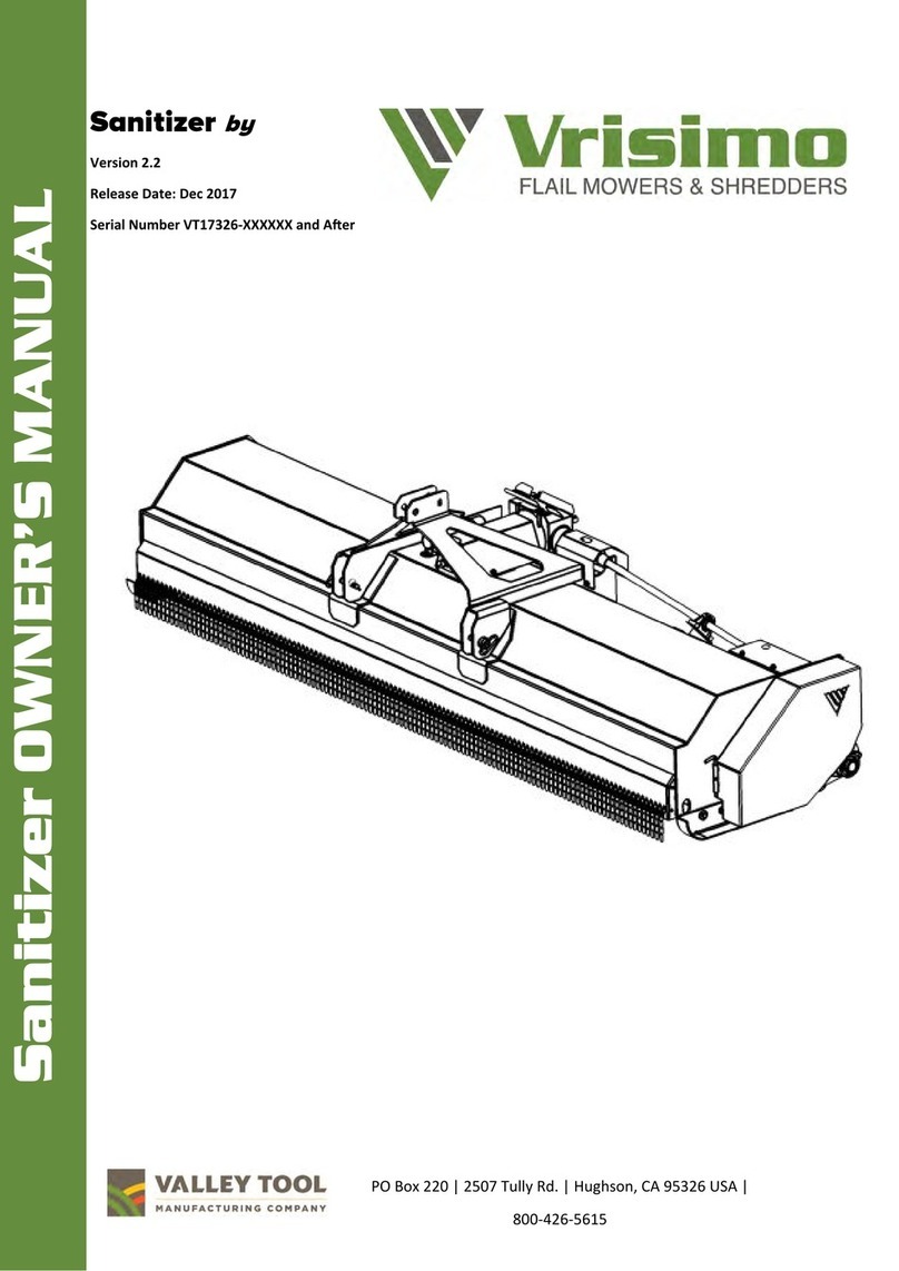 Valley Tool Vrisimo Sanitizer manual