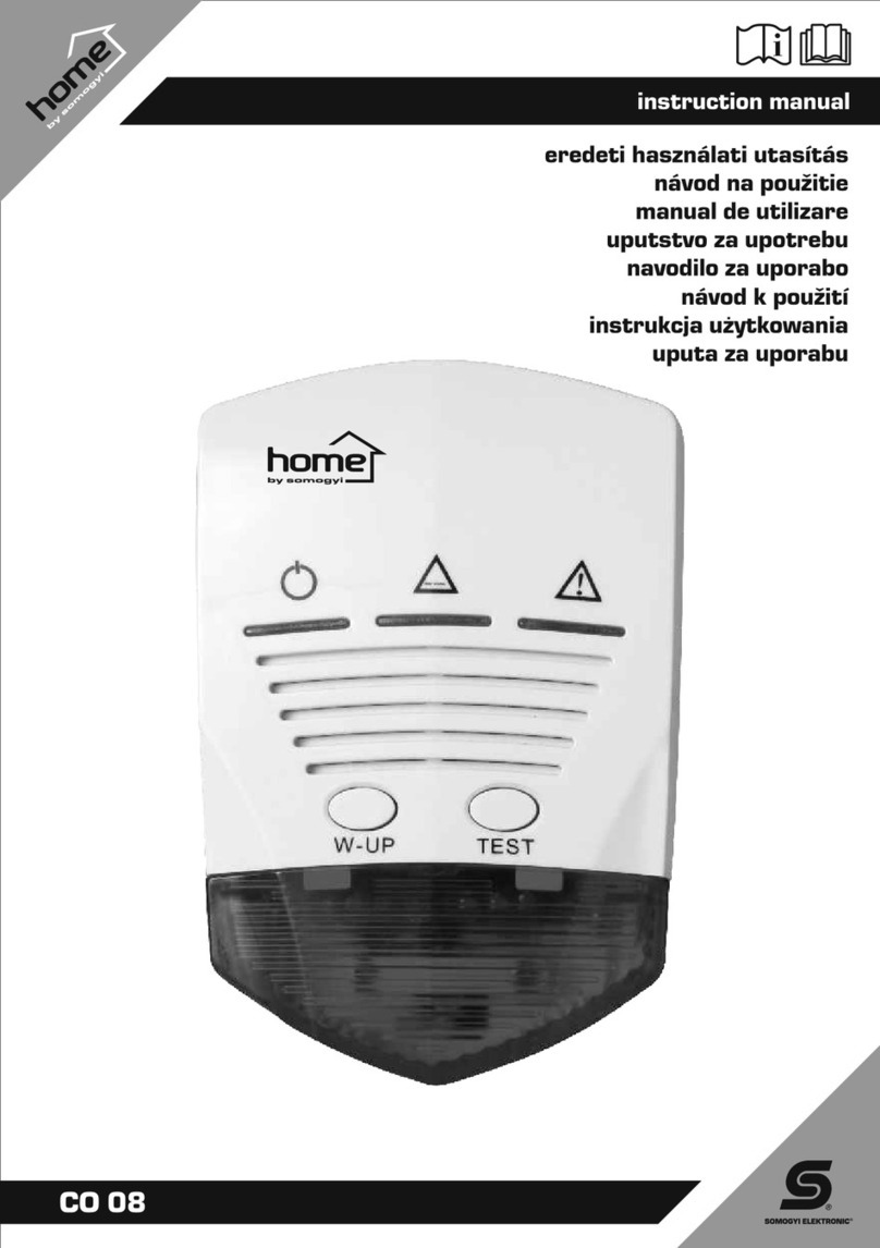 Somogyi Home CO 08 instruction manual