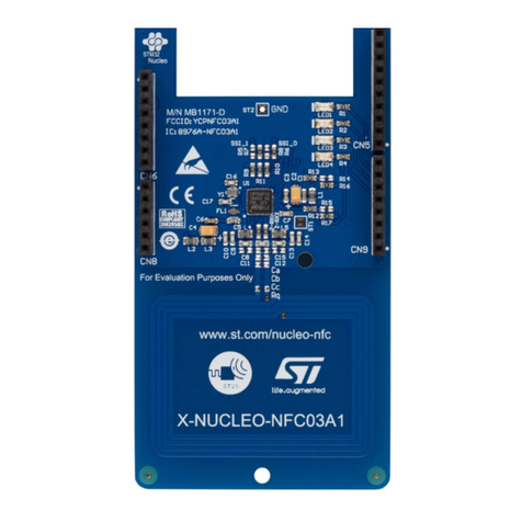 ST X-NUCLEO-NFC03A1 Parts list manual