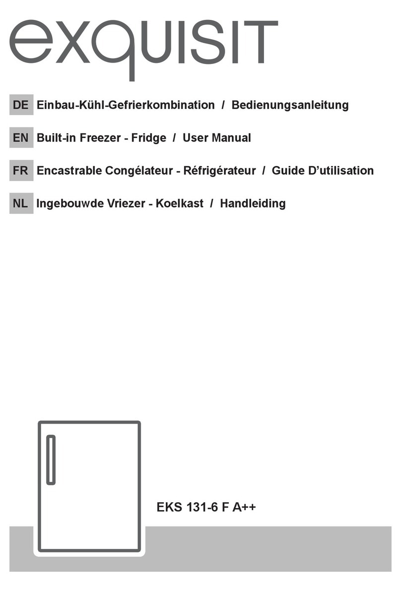 Exquisit EKS 131-6 F A++ User manual