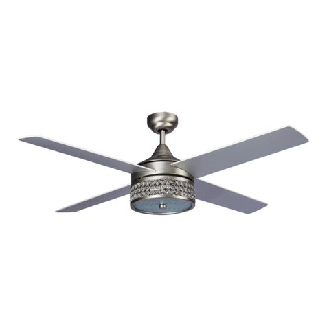 Parrotuncle Lighting F6209 Installation & operating instructions