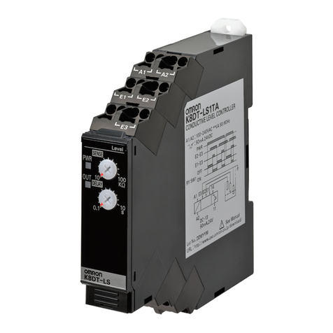 Omron K8DT-LS Series User manual