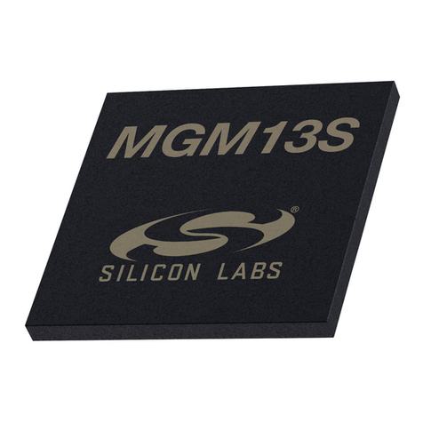 Silicon Laboratories MGM13S Series User manual