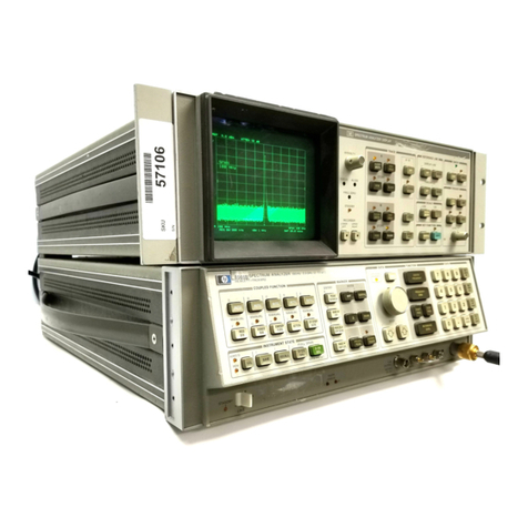 HP HP 8566B Installation and operation manual