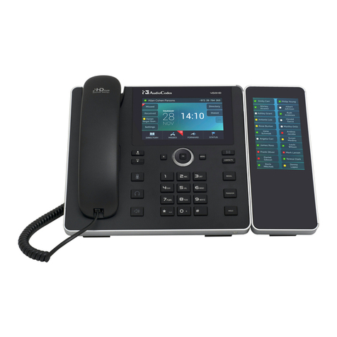 AudioCodes 450HD User manual