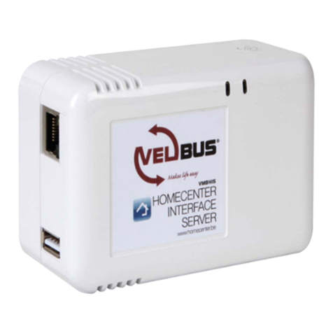 Velbus Home center VMBHIS installation guide