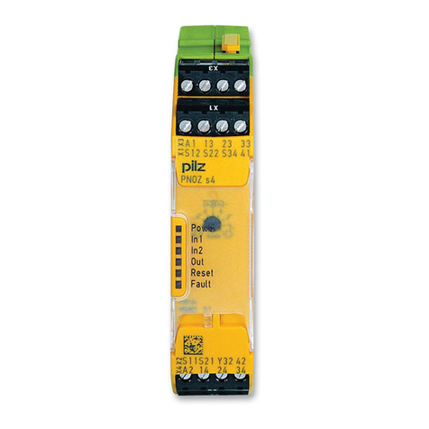 Pilz PNOZ s4 User manual