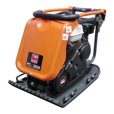 Altrad BELLE PCX 20/45 Operator's manual