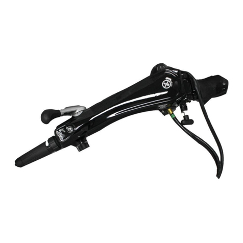 Ultraflex ZTF Tiller System User manual