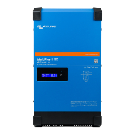 Victron energy EasySolar-II GX 48/3000/35-32 User manual Victron energy EasySolar-II GX 48/3000/35-32 User manual