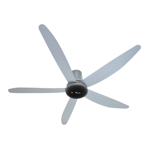 KDK T60AW User manual