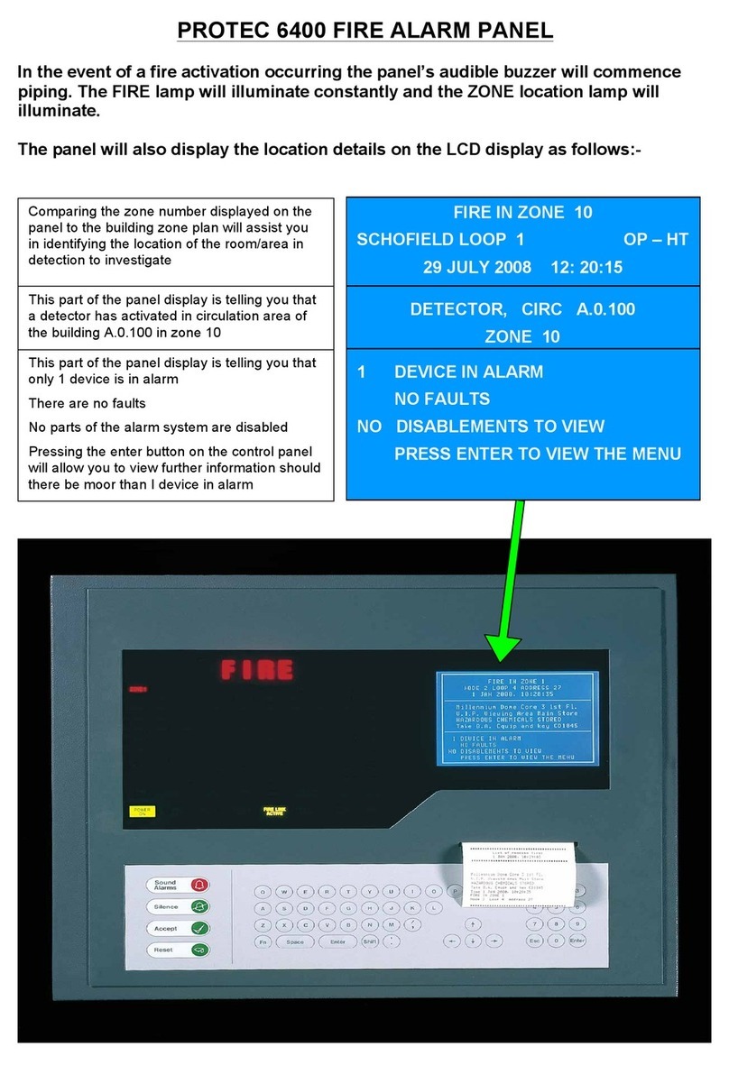 Pro-tec Algo-Tec 6400 quick start guide