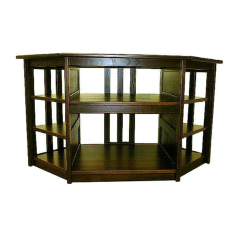 L.L.Bean MISSION CORNER ENTERTAINMENT STAND quick start guide