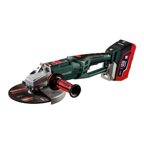 Metabo WPB 36 LTX BL 230 operating instructions