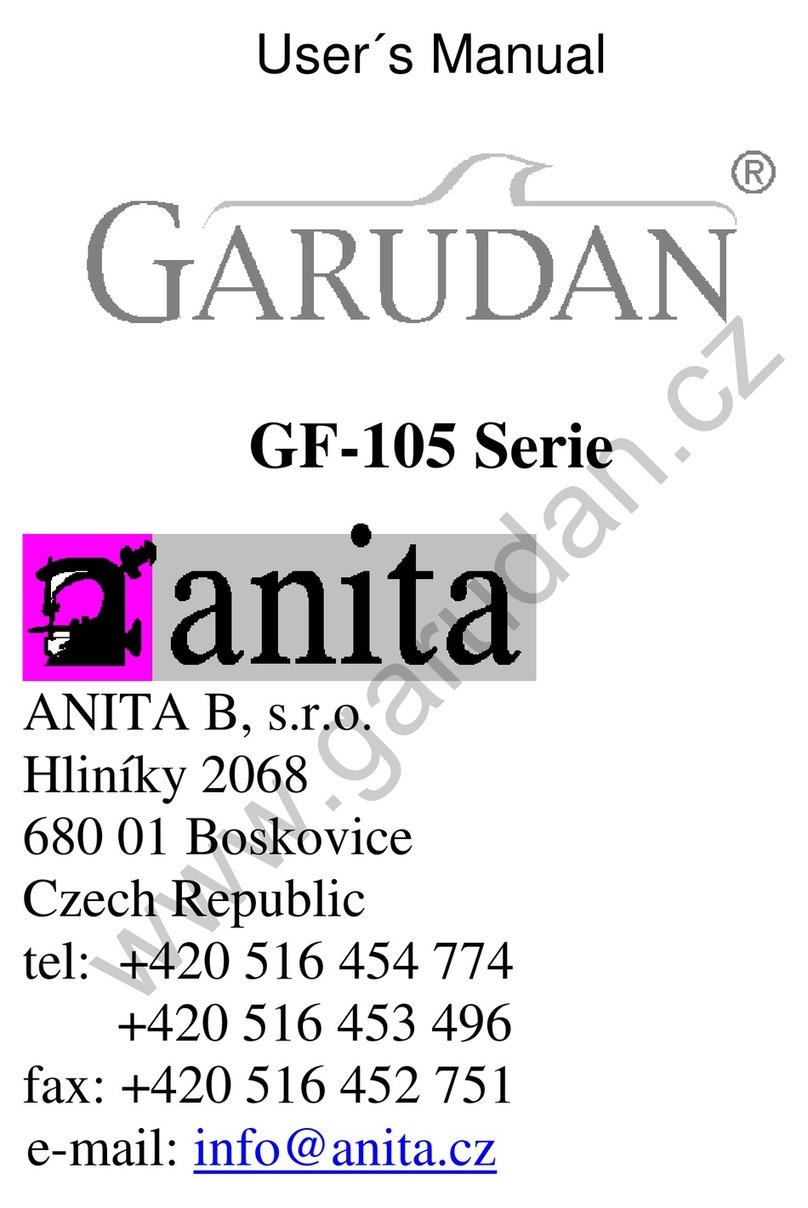 Garudan GF-105 Series User manual Garudan GF-105 Series User manual