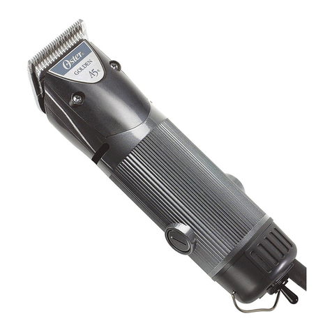 Oster Golden A5 Care and maintenance