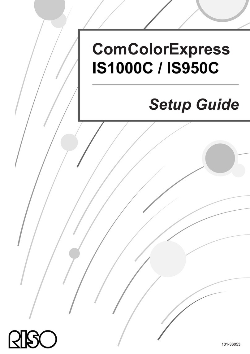 Riso ComColorExpress IS1000C User manual