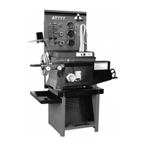 AllTool MicroFinisher 777 Operating manual & parts list