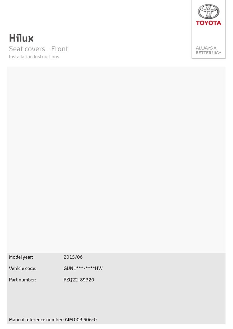Toyota PZQ22-89320 installation instructions Toyota PZQ22-89320 installation instructions