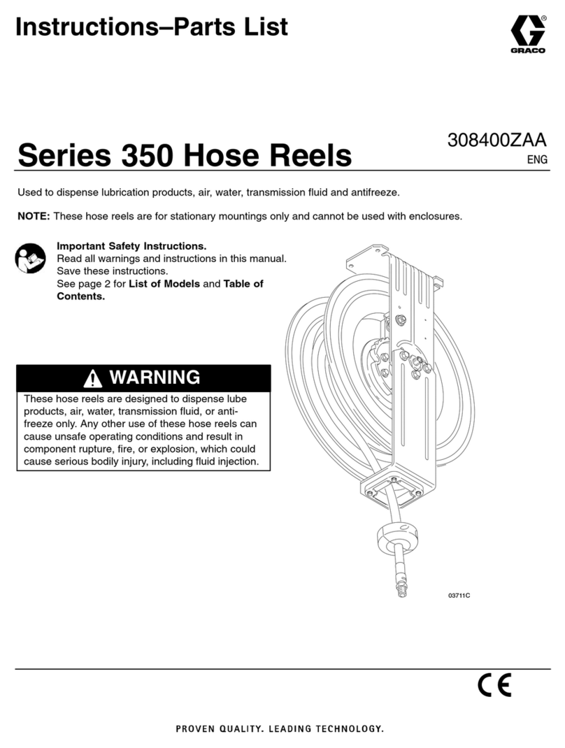 Graco 350 Series Operation manual