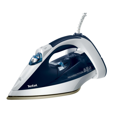 TEFAL Aquaspeed FV5270 User manual
