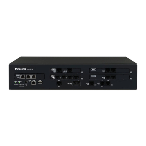 Panasonic NS700 Programming guide